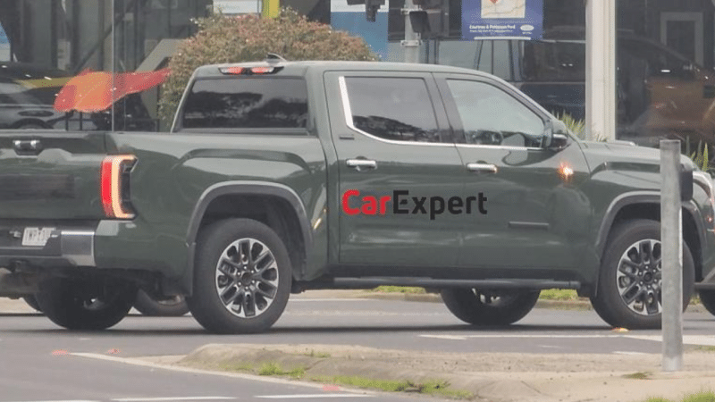 Toyota Tundra Prototype Spotted in Melbourne: Is Australia Ready for the Full-Size Pickup?