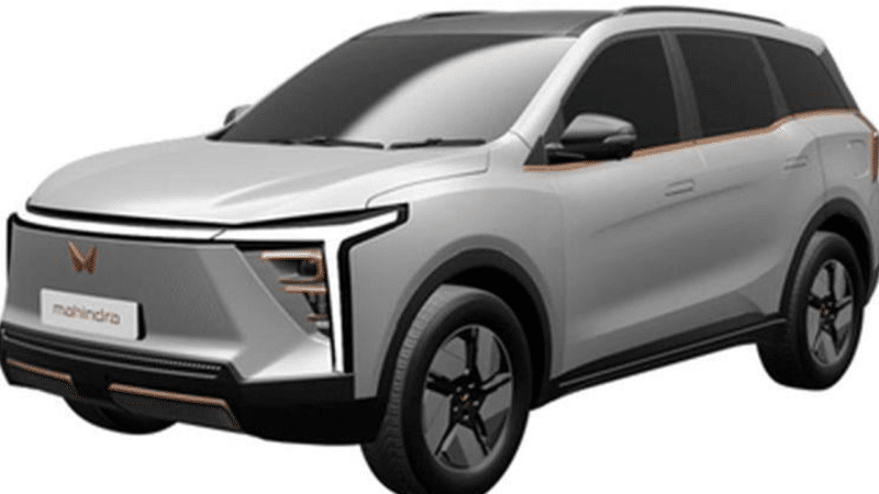 Leaked Image Reveals Design of Mahindra XUV.e8 Electric SUV