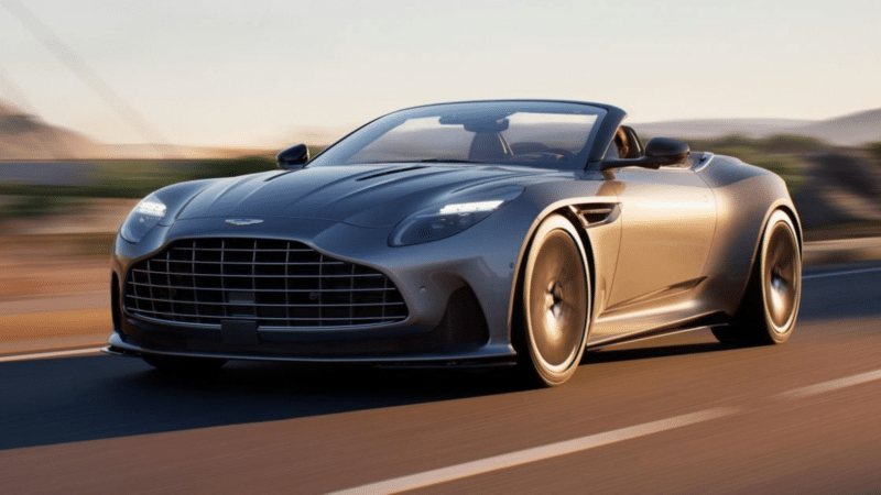 Aston Martin Unveils DB12 Volante: A Grand Tourer for Wind-in-the-Hair Enthusiasts