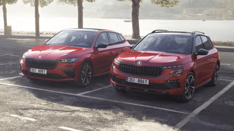 Skoda Unveils Facelifted Scala and Kamiq Models Ahead of Australian Release