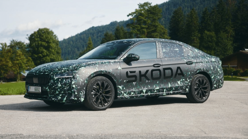 Skoda Teases Next Generation Superb Liftback: What to Expect