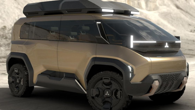 Mitsubishi Unveils Adventure-Ready Plug-In Hybrid MPV Concept for Australia