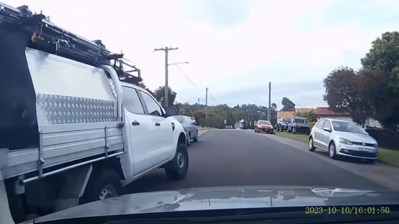 Shocking Collision in New South Wales: Car Flips Over in Dashcam Footage