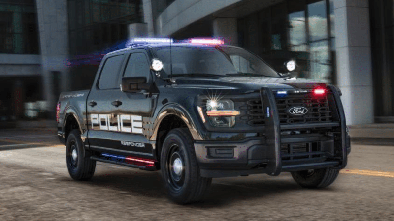 Ford Pro Enhances Safety of Officers with New Features in the 2024 F-150 Police Responder