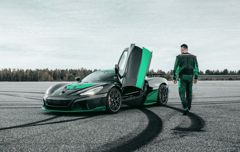 Rimac Nevera Sets New Guinness World Record for Fastest Reverse Speed in a Production Car