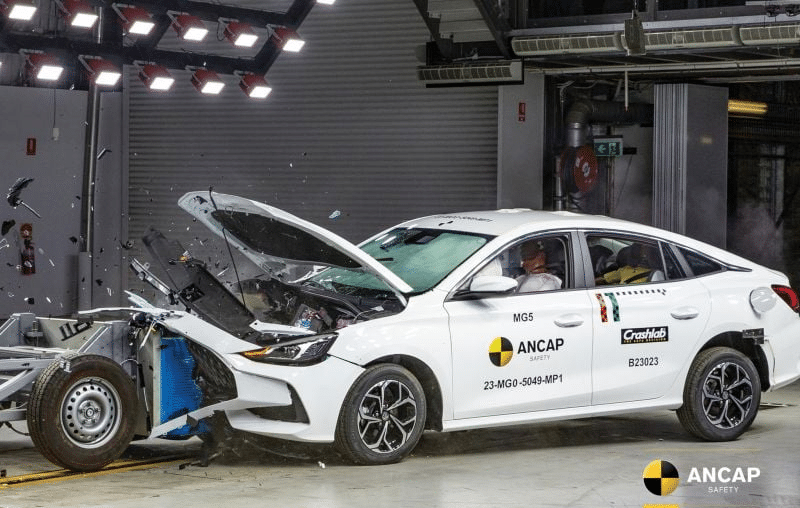 MG 5 Sedan Receives Zero-Star Safety Rating: What Went Wrong?