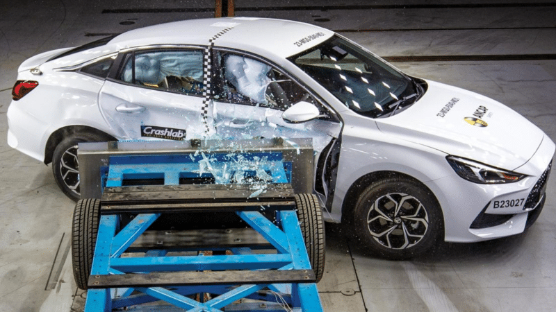 MG 5 Sedan Receives Zero-Star Safety Rating: What Went Wrong?