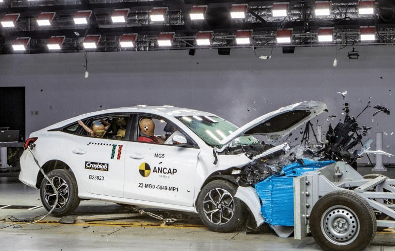 MG 5 Sedan Receives Zero-Star Safety Rating: What Went Wrong?