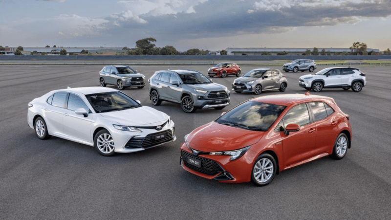 Toyota Australia Anticipates Huge Year of Hybrid Sales, Aiming to Become Third Best-Selling ‘Brand’