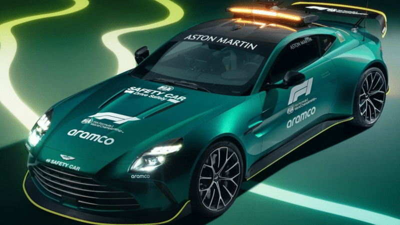 Aston Martin Upgrades Its Formula One Safety Car to Please Max Verstappen
