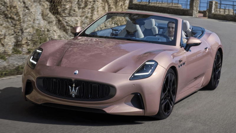 The 2025 Maserati GranCabrio Folgore: A Stunning Electric Convertible