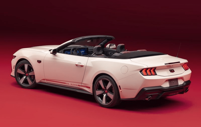 Ford Mustang Celebrates 60 Years with Classic Makeover